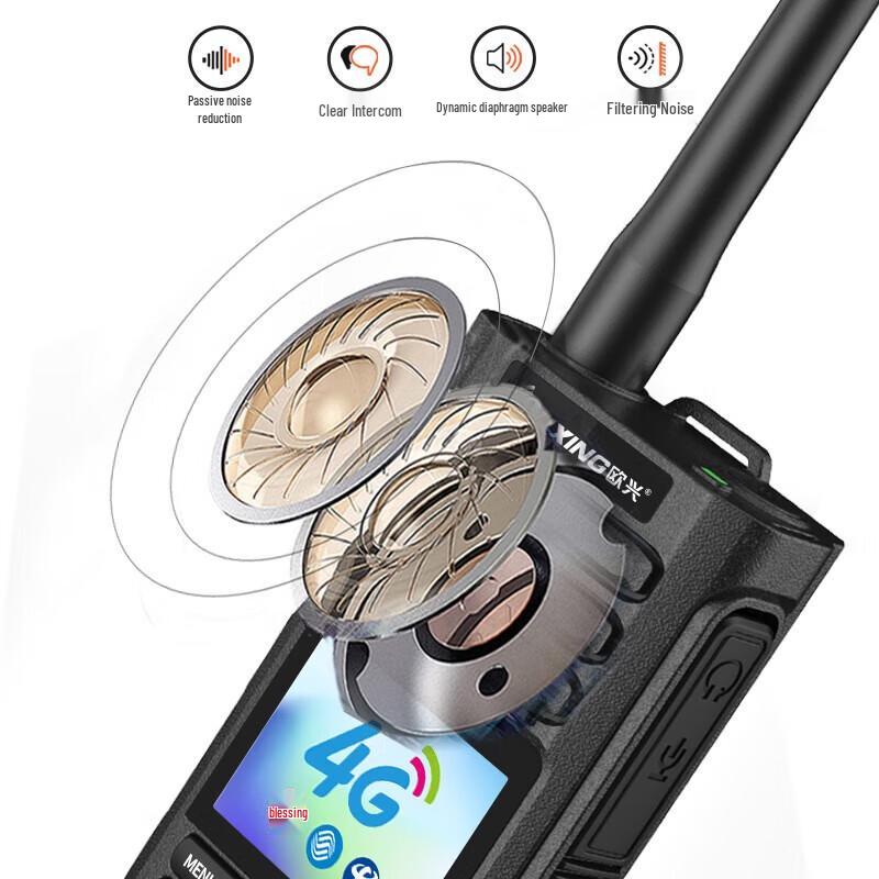 Двухрежимная рация OUXING 4G для публичной сети (Китайская версия)