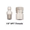 PCP Quick Disconnect Male & Female Set 8mm 1/8 Npt Thread Accessories