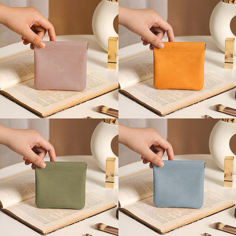 Мешочек для помады Кожаный органайзер для кабелей Сумка-органайзер для монет и ключей