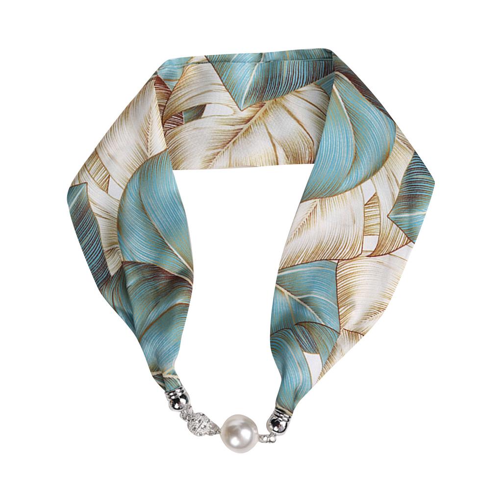 Gorgeous Beads, Circular Ring Scarf, Women's Scarf Accessories, Necklace, Ethnic Scarf