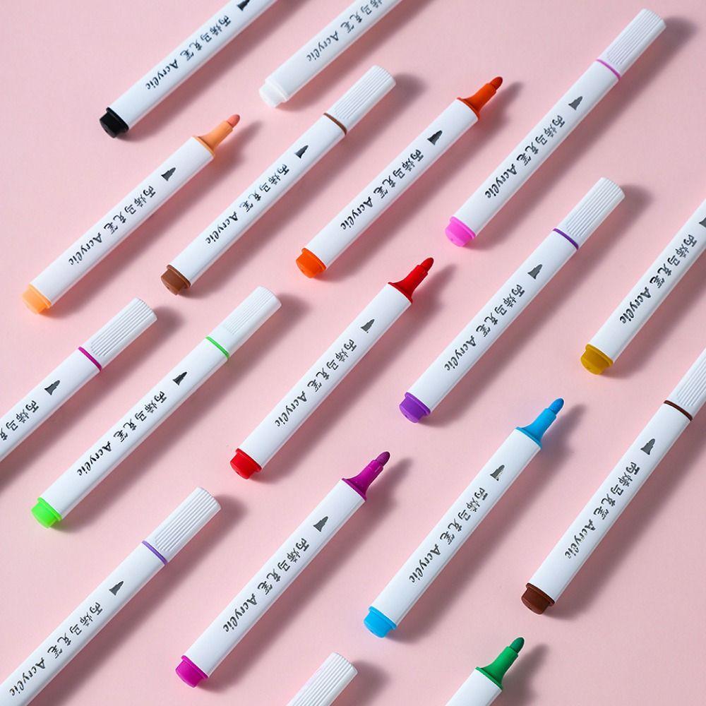 Маркеры для граффити 12/24/36/48 цветов, нетоксичные красочные ручки для рисования, детские ручки