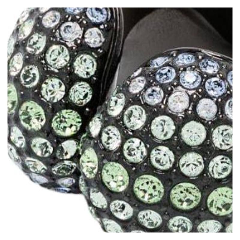Swarovski Многоцветный Дизайн Латунное Кольцо Женское Черное 5700926