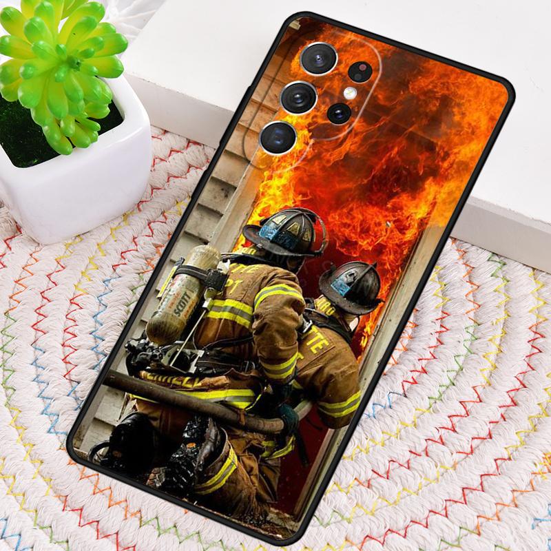 Чехол для телефона Пожарный Пожарный для Samsung Galaxy note 10 pro S26 Ultra S23 S24 FE S25 S21 S22 PLUS ударопрочный Cove