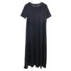 HAUNT made in Japan Short sleeve Long dress 38 Navy Women Used