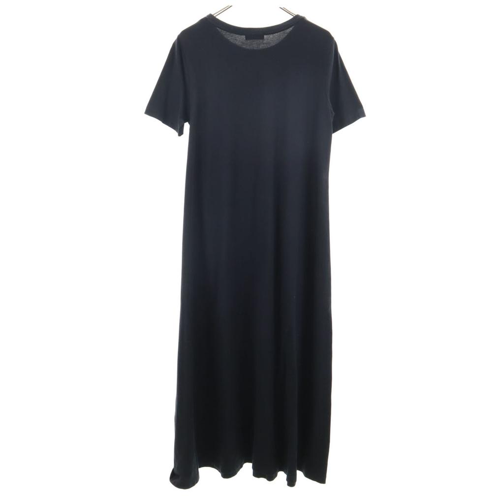 HAUNT made in Japan Short sleeve Long dress 38 Navy Women Used