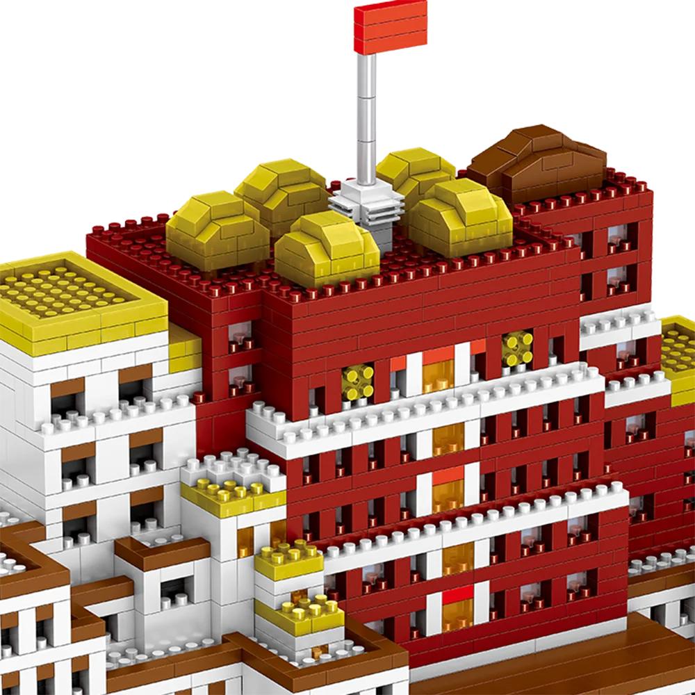 KNEW BUILT Potala Palace 3D Plastic Model Construction Building Blocks for Adults Available in 3 Sizes for Varied Skill Levels