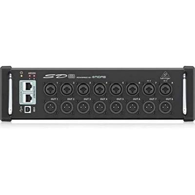 Stage Box AES50 соединение Совместимо с X32 Оснащено 8 предусилителями MIDAS Комбинированный разъем XLR Оснащено терминалом ULTRANET Стойка