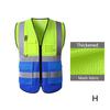 Highlight Reflective Straps Motorcycle Cycling Night Security Running Safety Vest High Visibility Reflective Safety Jacket