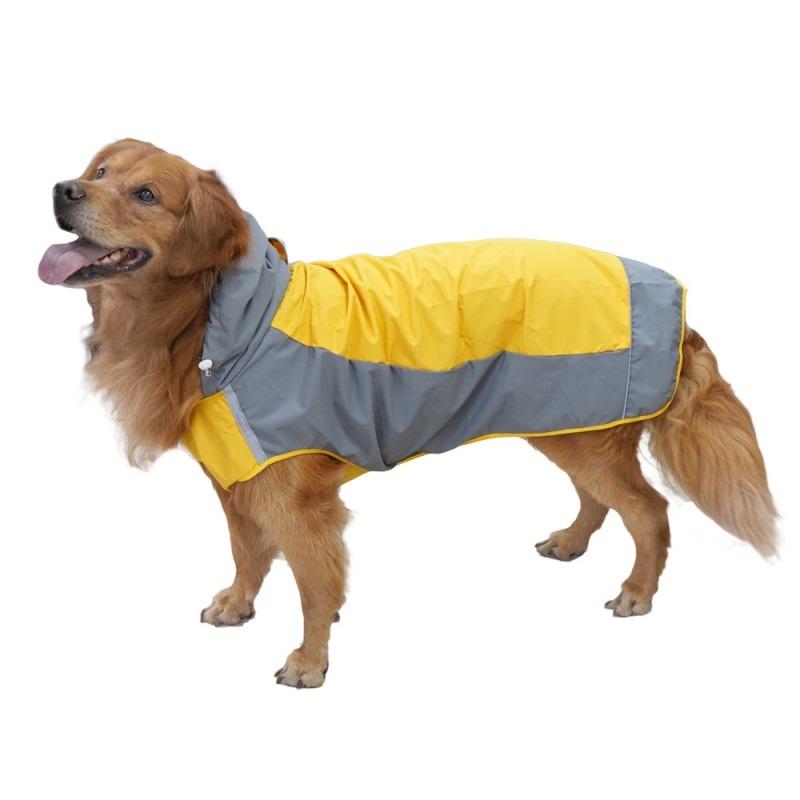 Rainproof dog coat, universal waterproof clothing for pets, suitable for medium and large-sized pets