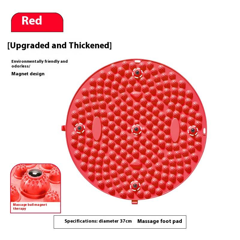 Нескользящий округлый тренажер для стоп, массажный коврик для фитнеса, тренажер для икр, физиотерапия, пластина для растяжки ног, спорт и развлечения