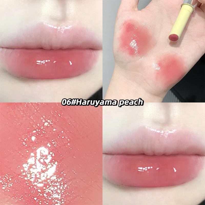 GEGE BEAR Hydrating Solid Lip Gloss Film-Forming Non-Sticky Moisturizing Formula & Silky Texture Lipstick Lightening Lip Lines