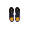 Air Jordan 1 Mid GS Lakers Фиолетово-желтые DQ8423-517