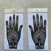 Painting Airbrush Hollow Drawing India Henna Kit Temporary Decal Body Art Template Tattoo Stencils