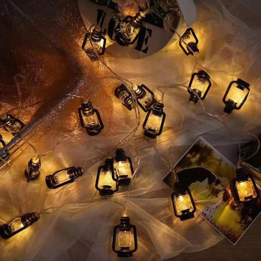 Lantern Tent Outdoor String Lamp Camping String Lights Kerosene String Lights Atmosphere Light