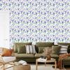 Wallpaper Bouquets of flowers with lavender for the living room and bedroom 50x1000