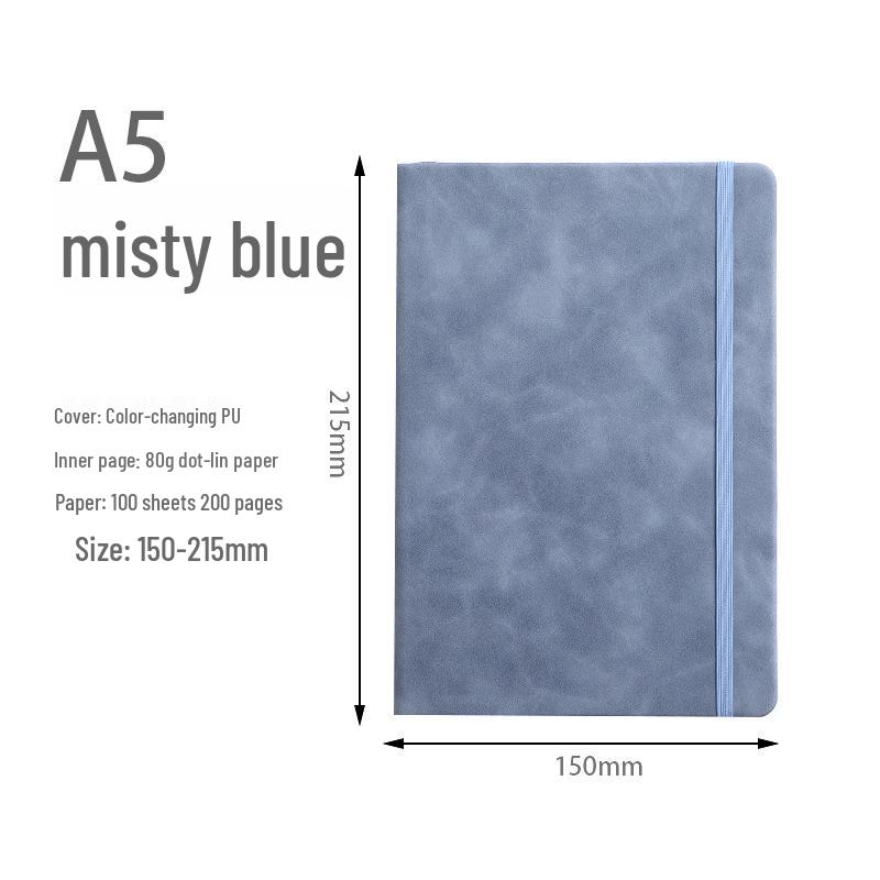 A5 Personalized Elastic Band Diary Notebook with Logo Option