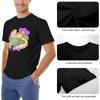 Leopard Gecko With Orchids T-Shirt Vintage Customs Design Your Own Blacks Blue Archive Black T Shirts For Men