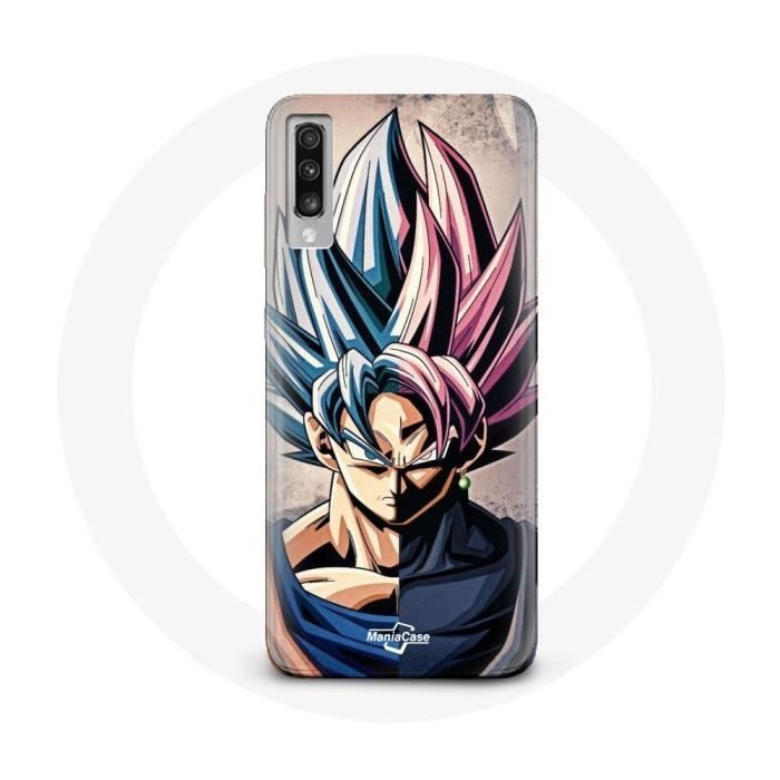 Coque Samsung Galaxy A70 Manga Dragon Ball Anime Multicolore