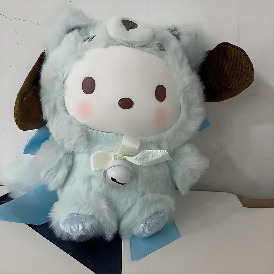 New Sanrio Characters Fox I Sland Blind Box Cinnamoroll Plush Pendants Surprise Box My Melody Blind Boxtoy Gift