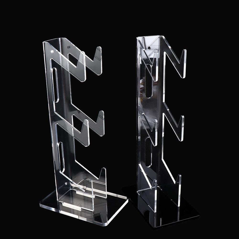 White Game Handle Display Stand Acrylic 3-Layer Controller Holder Durable   Desktop