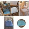 Washable Chair Seat Cover Stretch Seat Cushion Covers Without Backrest Chair Protector