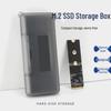 Водонепроницаемый защитный чехол для M.2 SSD: Прочный герметичный ПП-контейнер для хранения M.2 накопителей