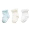 3Pair/lot  New non-slip children baby socks newborn baby socks for girls and boys