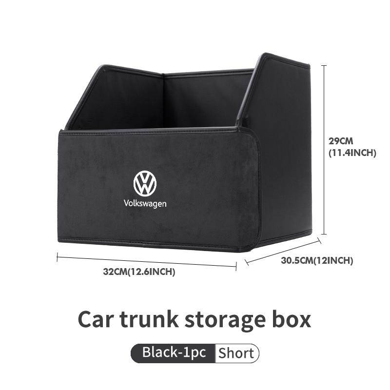 Car Trunk Organizer Box Tailbox Stowing Tidying Storage Bag For Volkswagen VW Scirocco Passat Polo B5 B6 B7 CC Tiguan Sharan
