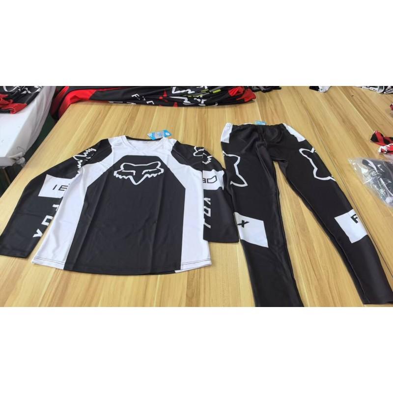 Off-Road Cycling Jersey Set Breathable Quick-Dry Mountain Bike Racing Gear Men Women