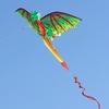 Green Dinosaur Kite Wing Dragon Triangle Pilot Kite Outdoor Flying Parent Child Sports Pipa Professional Kites Cometa Gigante