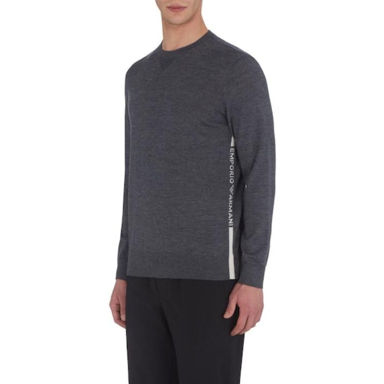 EMPORIO ARMANI Sweater Men's Dark Gray 6L1MXH-1MIVZ-0631