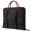 Garment Bag Business Travel Canvas Leather Suit Cover S-ZONE Carry-on Men's