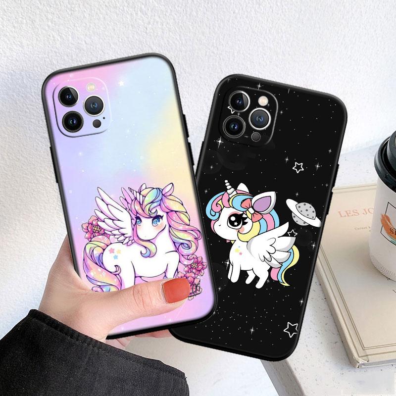 BF28 Cartoon Unicorn Case for Motorola Edge 60 60s 70 G86 G56 G54 E14 G04S G45 G54 G64 S30 S50 X30 X40 X50 Ultra Pro Power