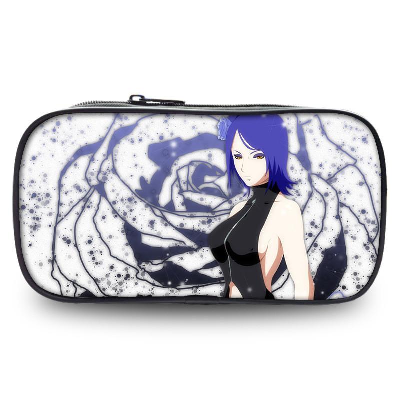 Naruto Anime Character Print Single Layer Stationery Storage Bagfor Students