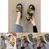 Soft And Durable Girls' Indoor/outdoor Beach Shoes With Sunflower Design