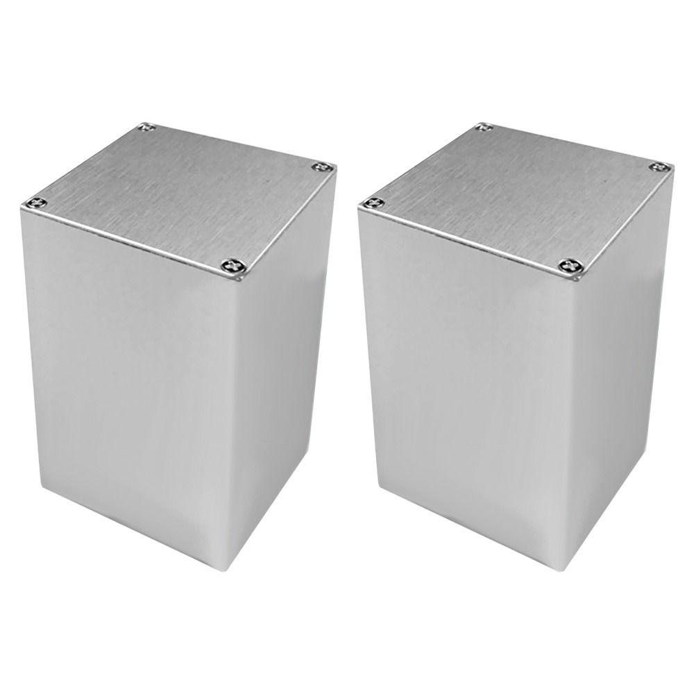 Silver Shielding Box Tool Enclosure Case Electronic Project Box Power Case Circuit Board Shell