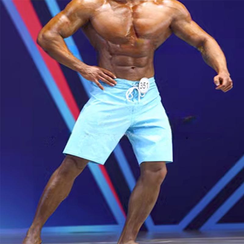Мужские быстросохнущие шорты для соревнований по бодибилдингу IFBB Olympia 2024 года
