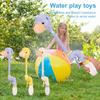 Cartoon Alpaca Squirt Water Toy Press-Action Kids Water Play Toy for Pool Beach Outdoor Play Bathroom Water Game
