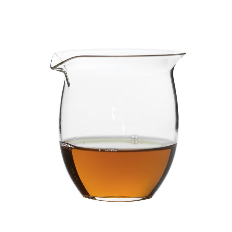 Japanese Style Glass Fair Cup Handmade Kung Fu Tea Pitcher Fair Mug Chahai Tea Cup Set Accessories Teaware