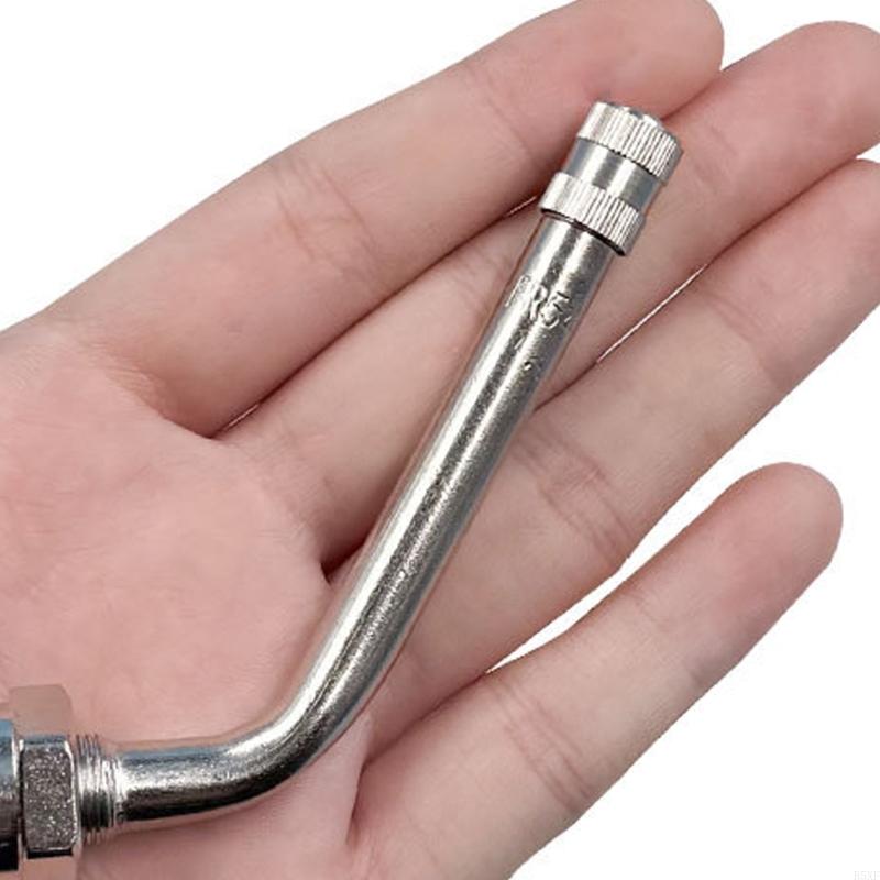 2025 New Aluminum Alloy Tire Valves Stem for Bus Vacuum Tires Oxidation Resistant High Temperature Performances Secure Air Seal