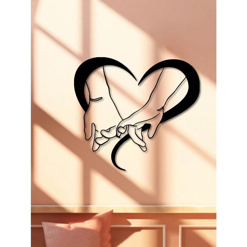 Metal Wall Art Home Decor Modern Plaque Sign