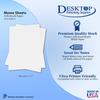 Premium Weight 32lb Bond White 5" x 7" Sheets - Note Paper Memo Sheets (100 Sheets)