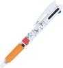 Snoopy Ballpoint 3 Jetstream Made In Set B Name Pen, Colors, 0.5mm, Japan, (Ballpoint Pen, Sticker)