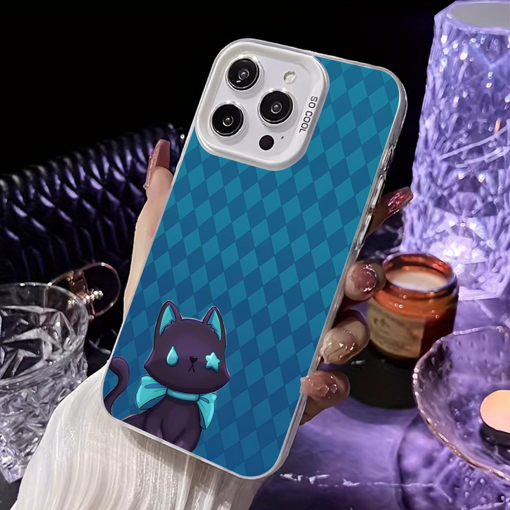Game GI Lynette White Translucent Mobile Phone Case for iPhone 17 16 15 14 13 12 11 X XR XS 8 7 Air Pro Max Plus Colorful Cover