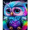 Frame Painting By Numbers For Adults Kits Owl Cute Animals Picture With Numbers Handmade Diy Gift For Home Decors 40x50