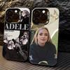 Singer A-Adele Phone Case For iPhone 17,16,15,14,13,12,11 Plus,Pro Max,XS,Colorful Silver Black Cover