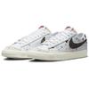 Nike Кроссовки Blazer Low 77 с брызгами краски, обувь для скейтбординга DJ1517-100