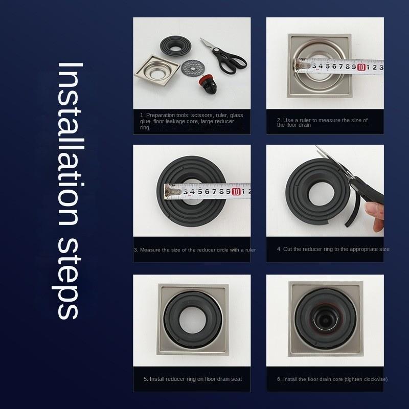 Brass Floor Drain Core Fast Drainage Odor And Insect Proof Bathroom Drain Sink Strainer Shower Backflow Preventer Filter Plug