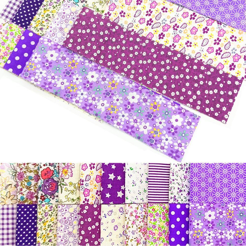 40 шт./набор цветочных напечатанных готовых изделий из ткани в рулонах в стиле пэчворк винтажные ткани для домашнего декора