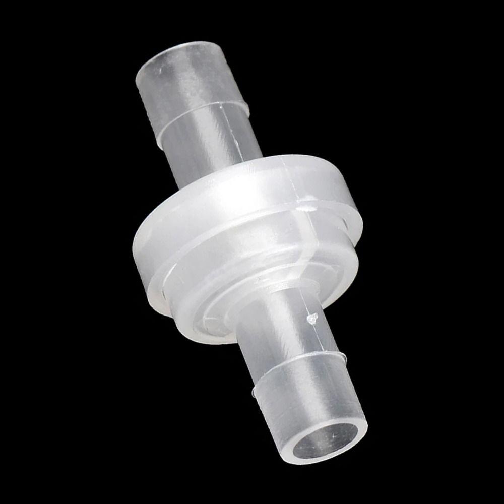 1/5Pcs Pagoda Inline One-Way Valve One Way Non-Return Fluid Stopper New Plastic Check Valve
